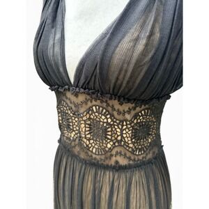 max studio special edition silk dress Vintage Max Studio Special Edition 100% Silk Dress Black Size 6 Circa 2005